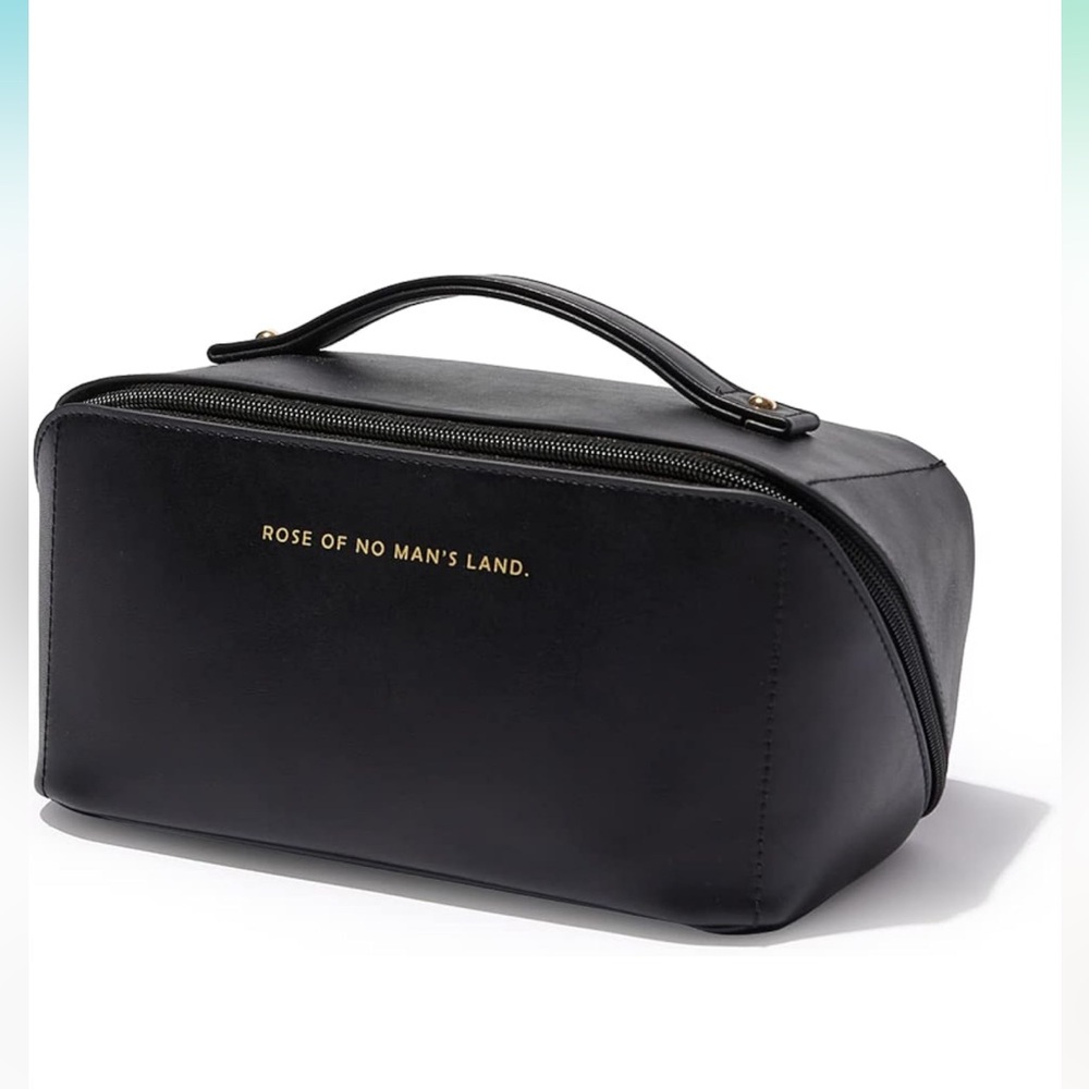 Travel Makeup Bag, Large Capacity waterproof Cosmetic Bag for Women